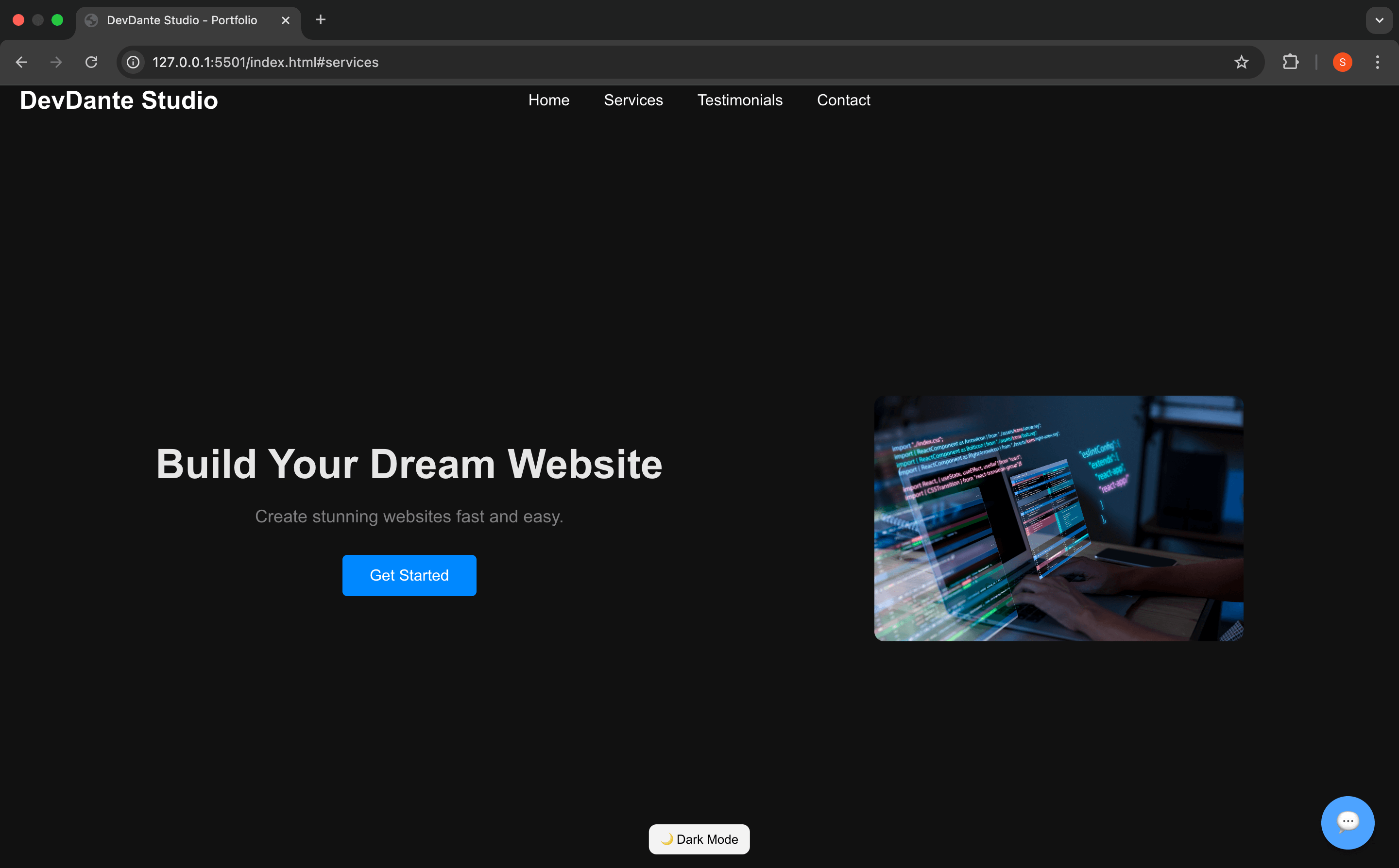 Personal Portfolio Website